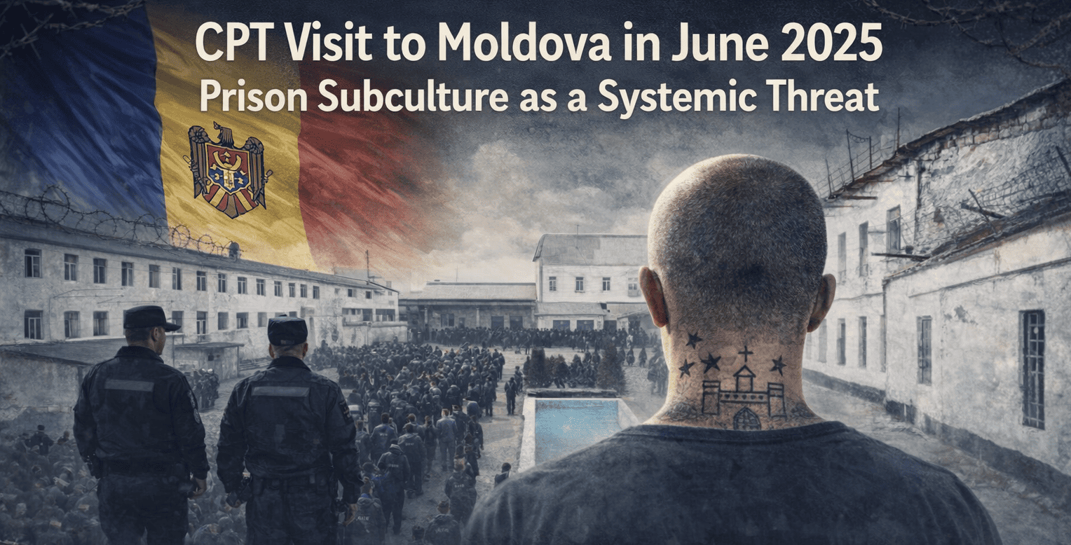 CPT Visit to Moldova in June 2025: Prison Subculture as a Systemic Threat