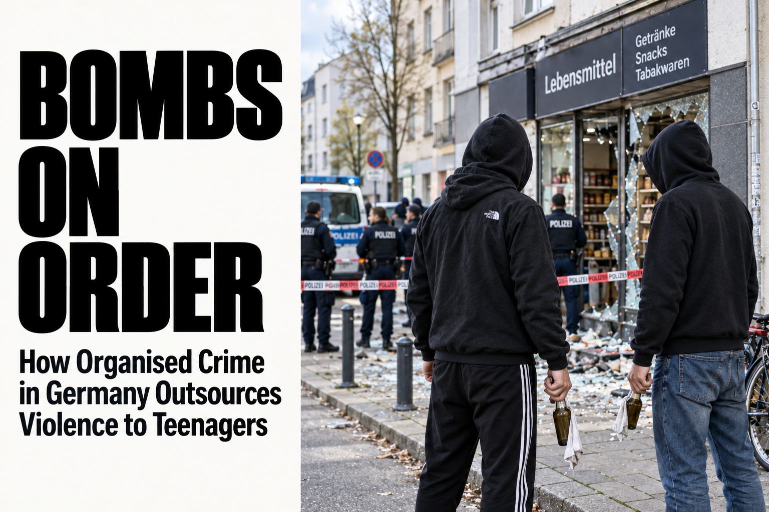 Bombs on Order: How Organised Crime in Germany Outsources Violence to Teenagers